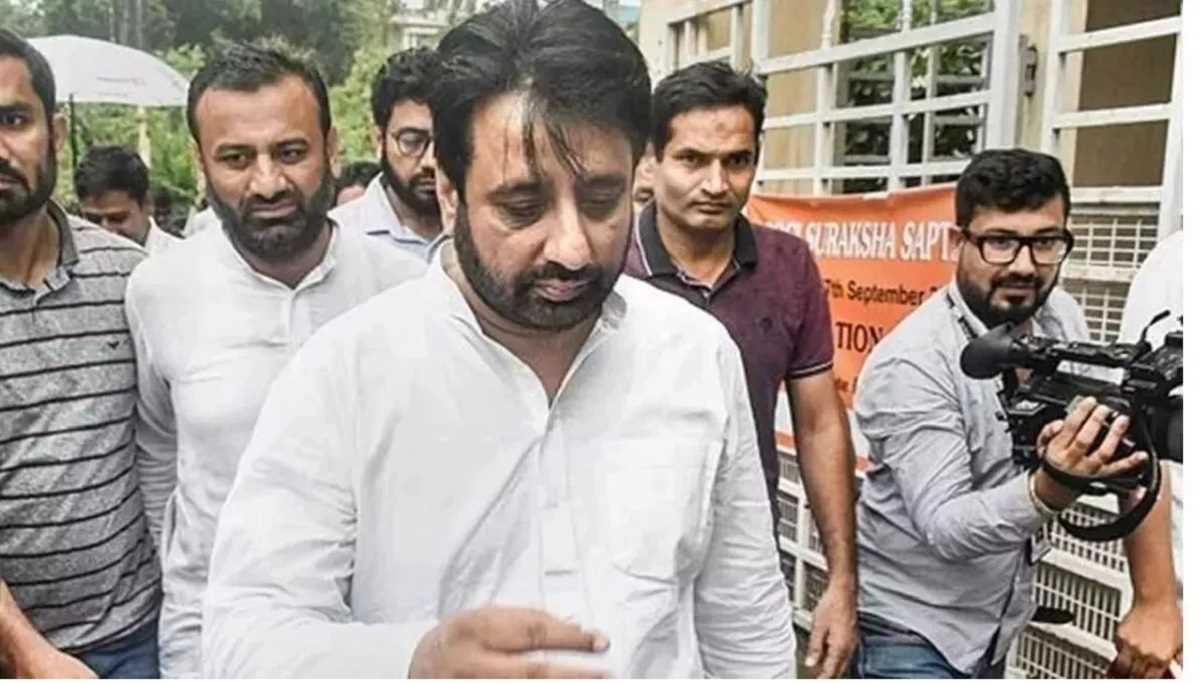 ईडी ने चार घंटे की पूछताछ के बाद आप नेता अमानतुल्लाह खान को किया गिरफ्तार